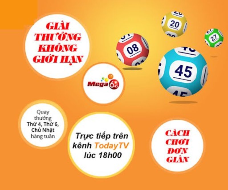 Điều kiện và cách nhận thưởng khi chơi xổ số Mega 6/45